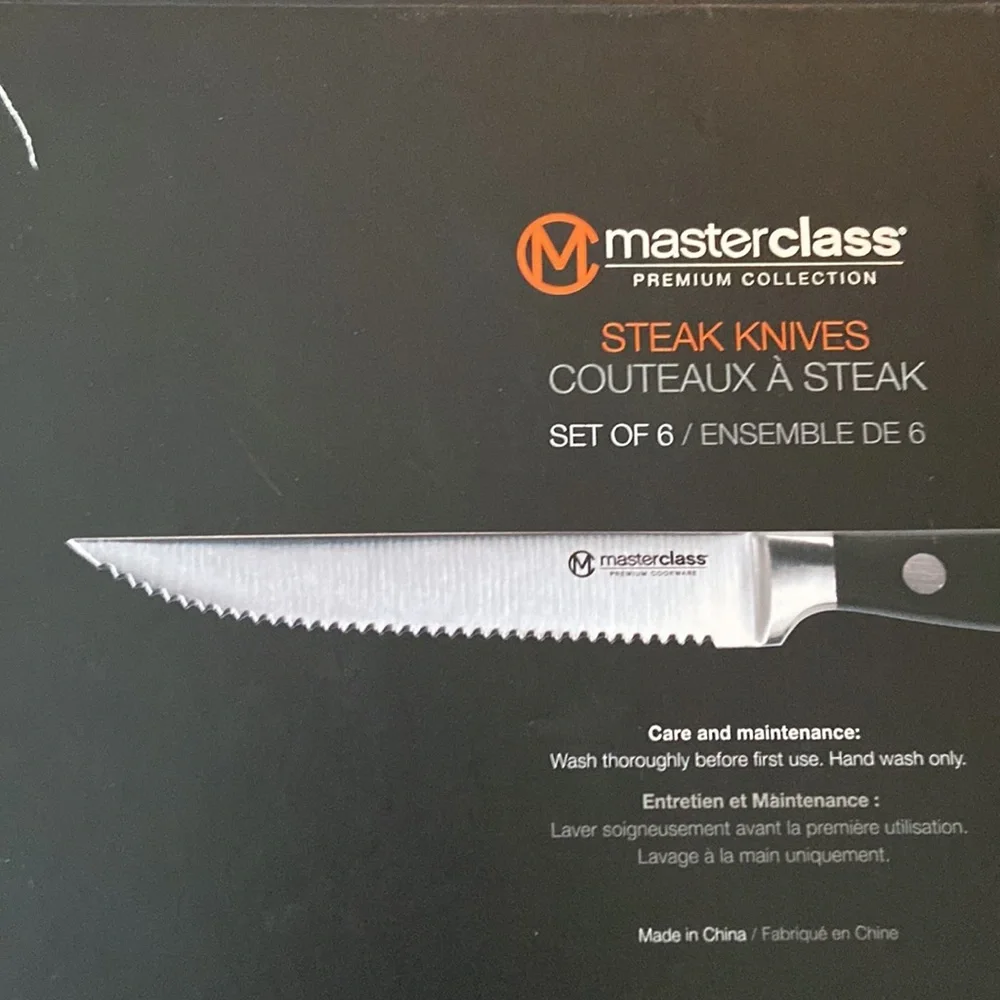 Master Class Steak Knives